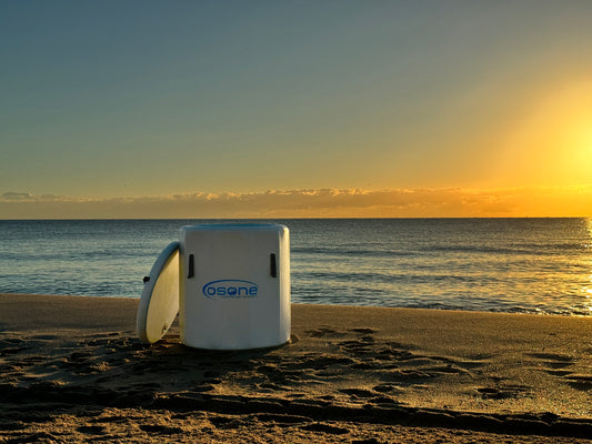 HydroPod Barrel at Sunrise