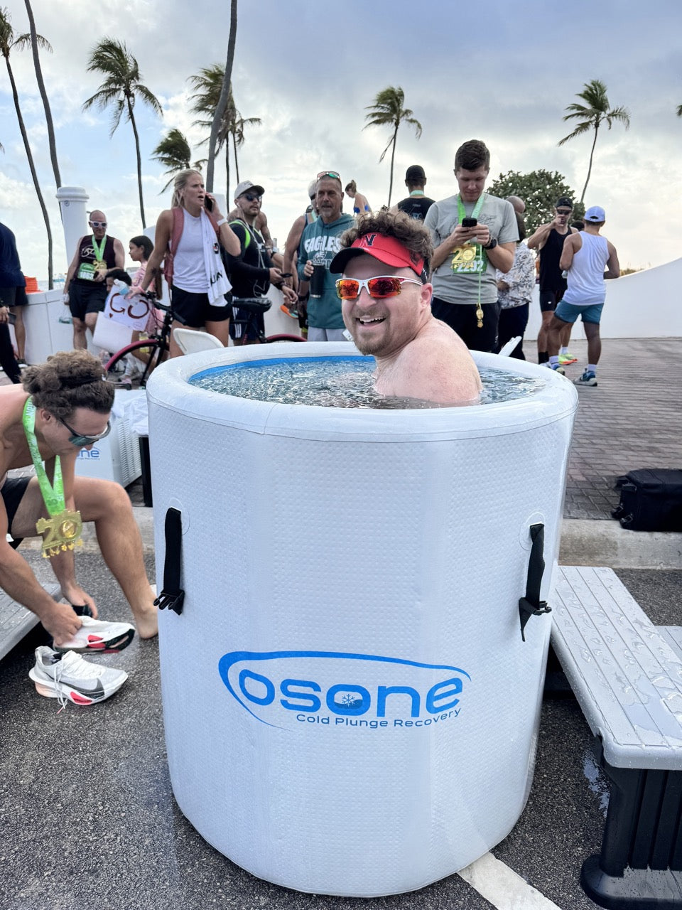 OSONE HydroBarrel Cold Plunge and Ice Bath