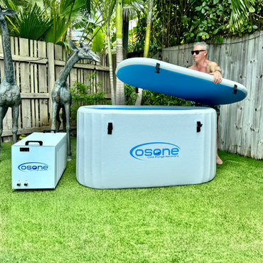 OSONE HydroTub Cold Plunge Ice Bath with Pro 1 HP Water Chiller