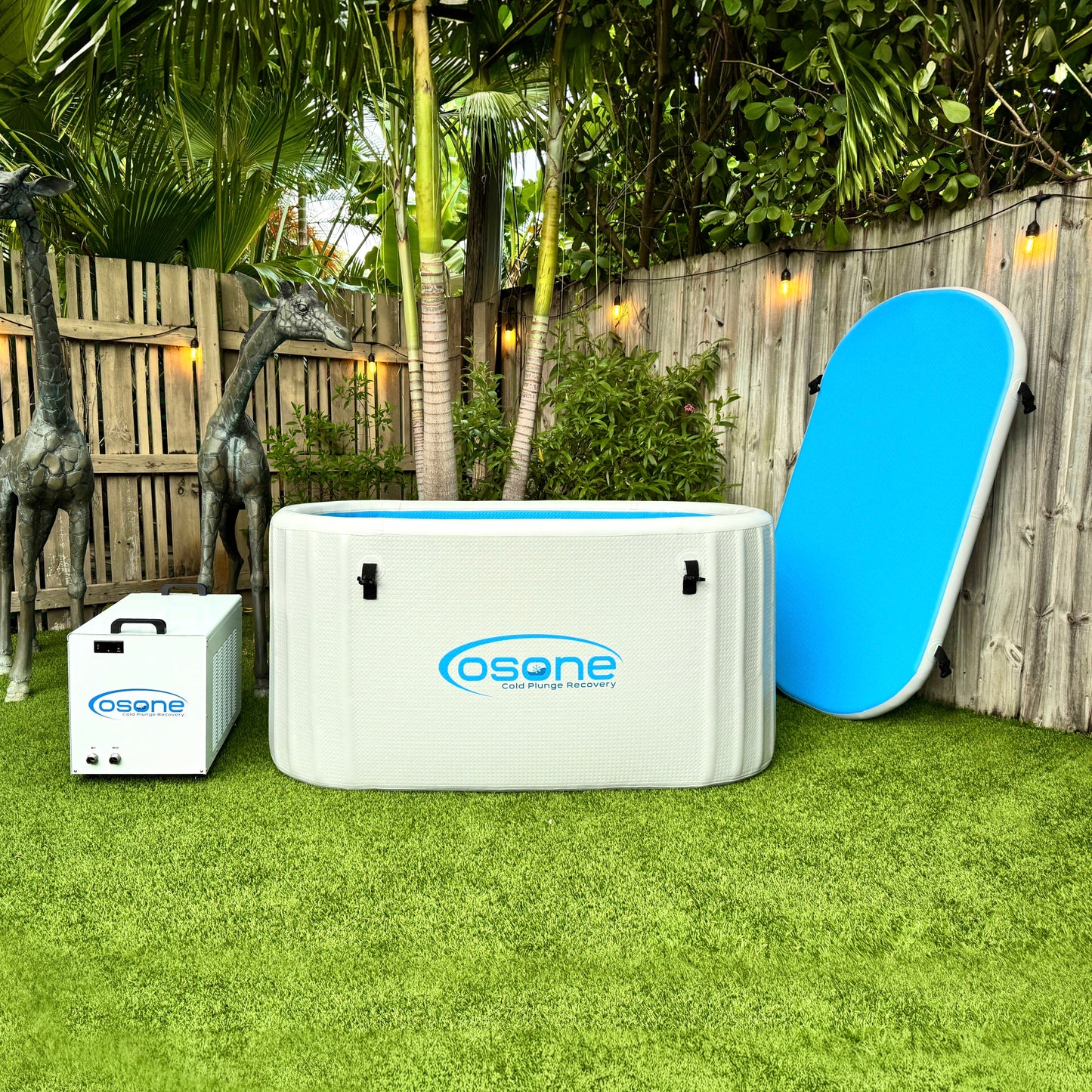OSONE HydroTub Cold Plunge Ice Bath with Pro 1 HP Water Chiller