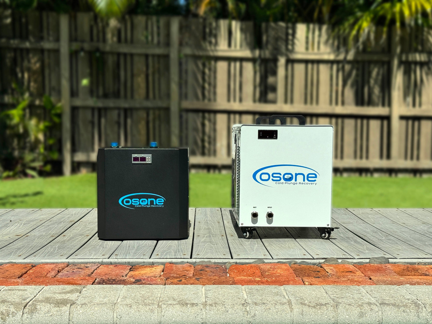 OSONE Pro 1 HP Water Chiller & Standard 0.5 HP Water Chiller