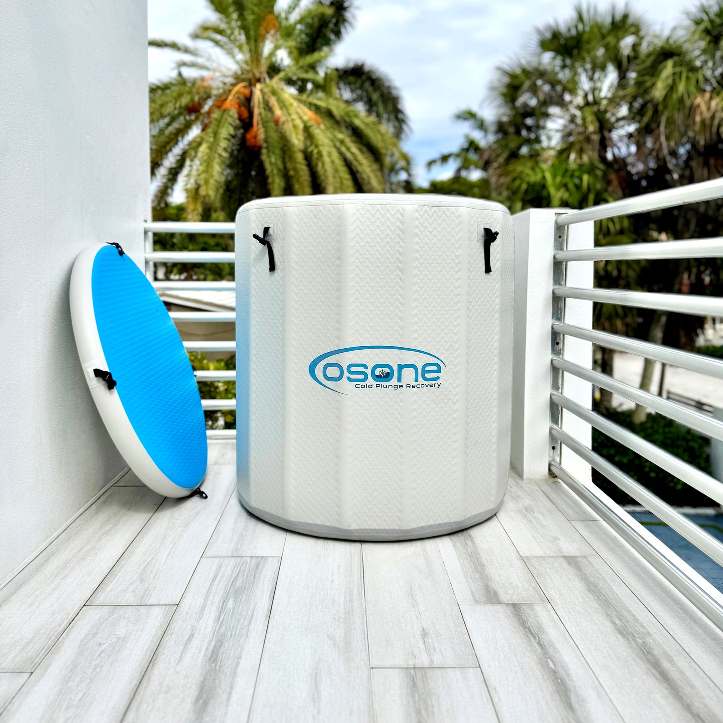 OSONE HydroBarrel Vertical Cold Plunge Ice Barrel