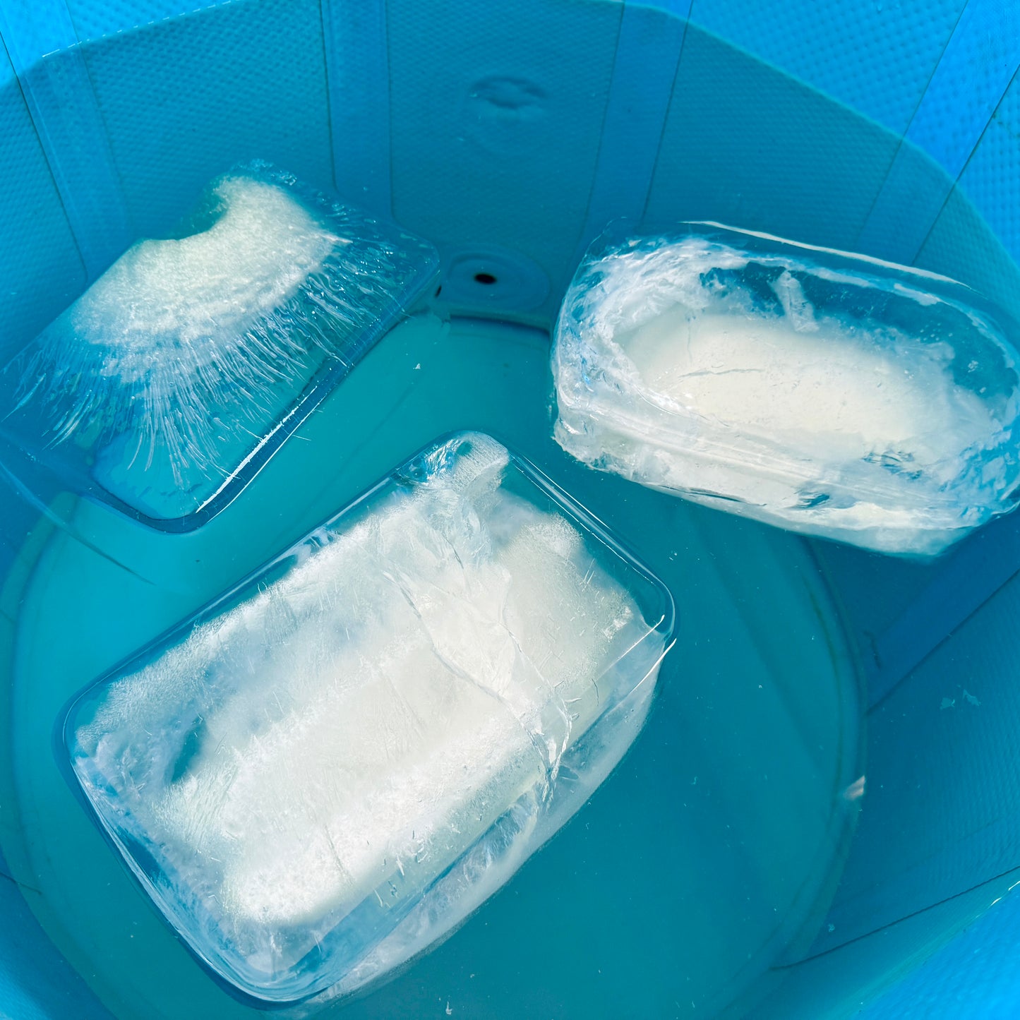 OSONE Ice Block Trays - 3 pack makes 36lbs of ice