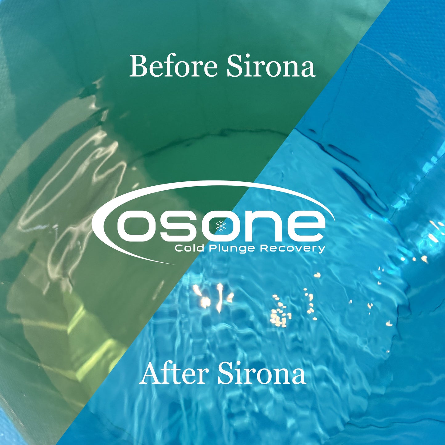 Sirona Simply Water Maintenance Package for OSONE Cold Plunge