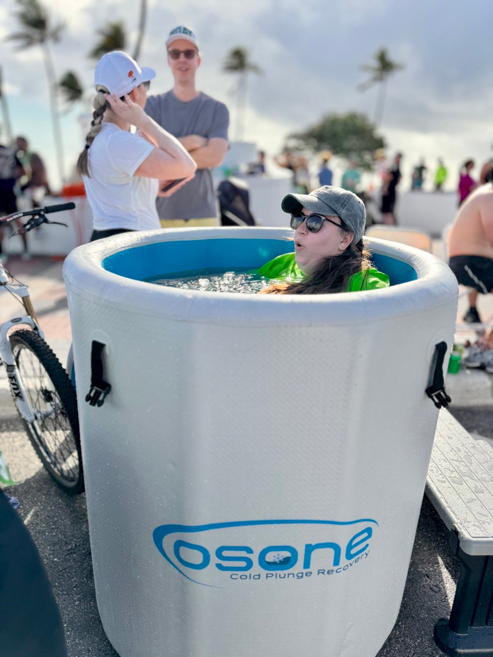 OSONE HydroBarrel Cold Plunge and Ice Bath
