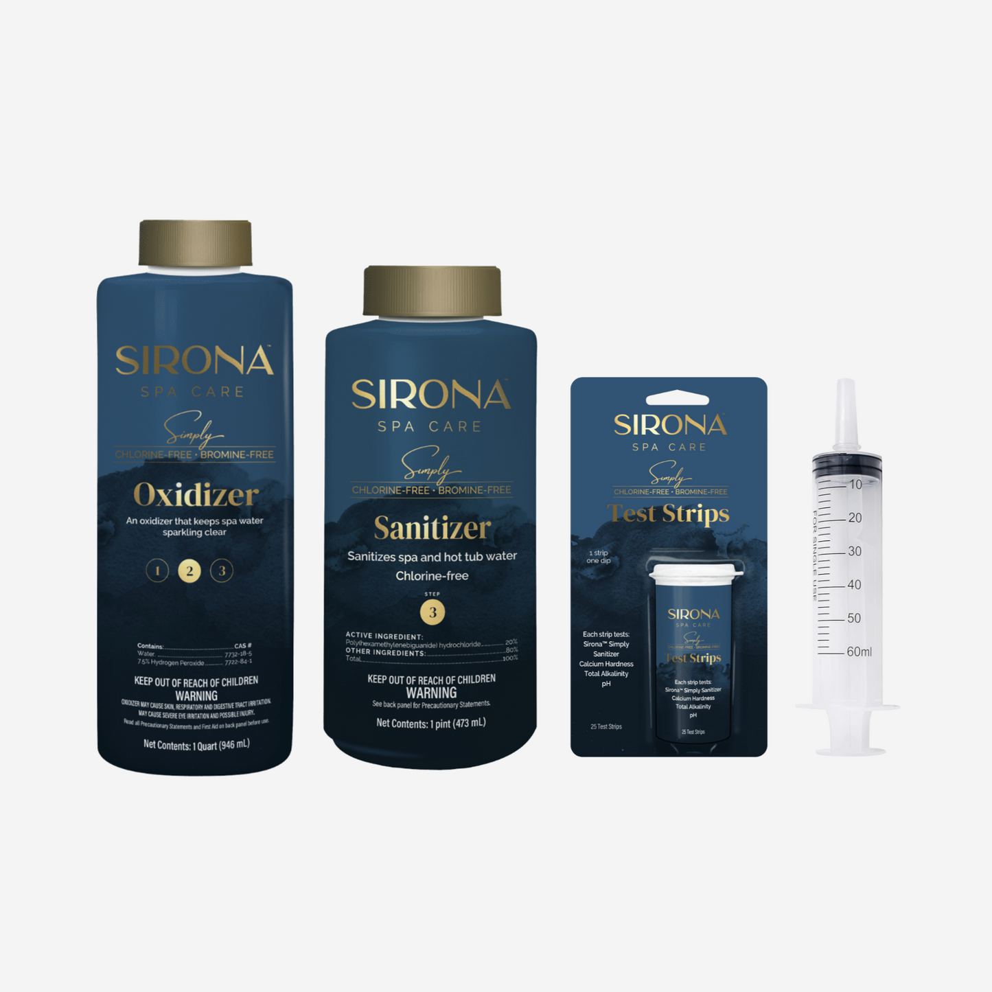 Sirona Simply Water Maintenance Package for OSONE Cold Plunge