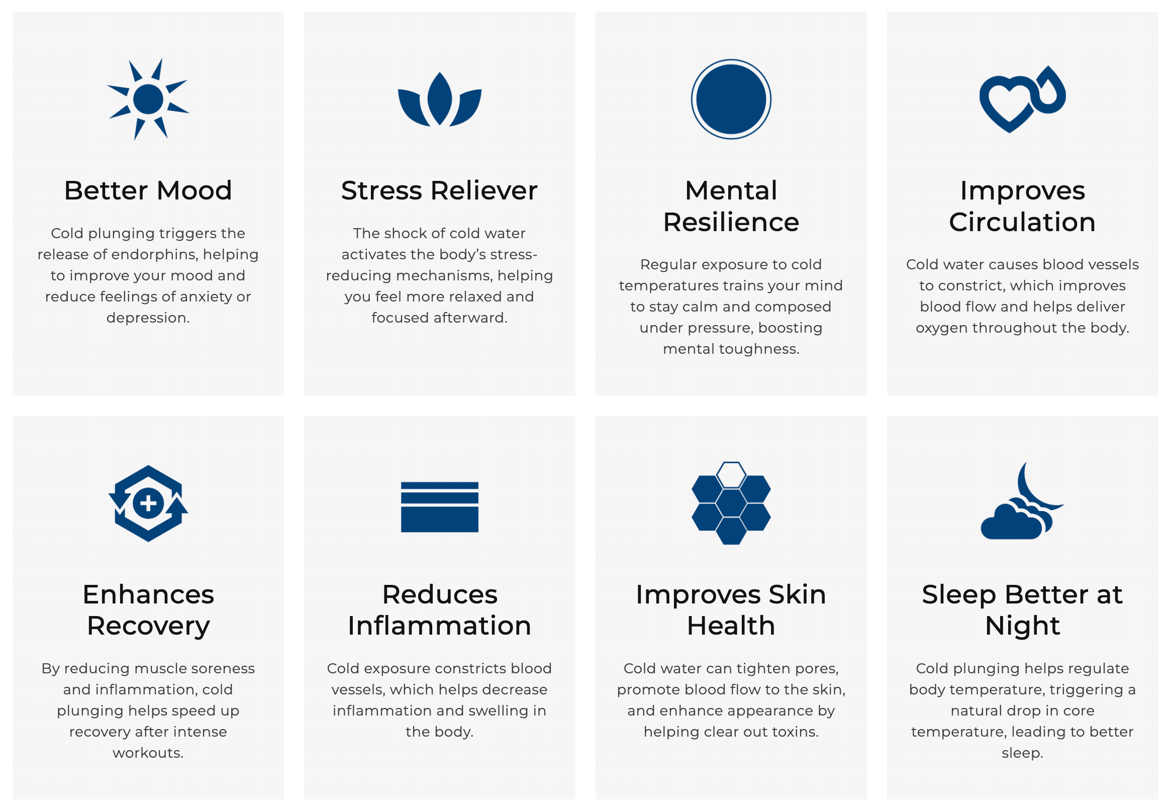 Benefits of Cold Therapy