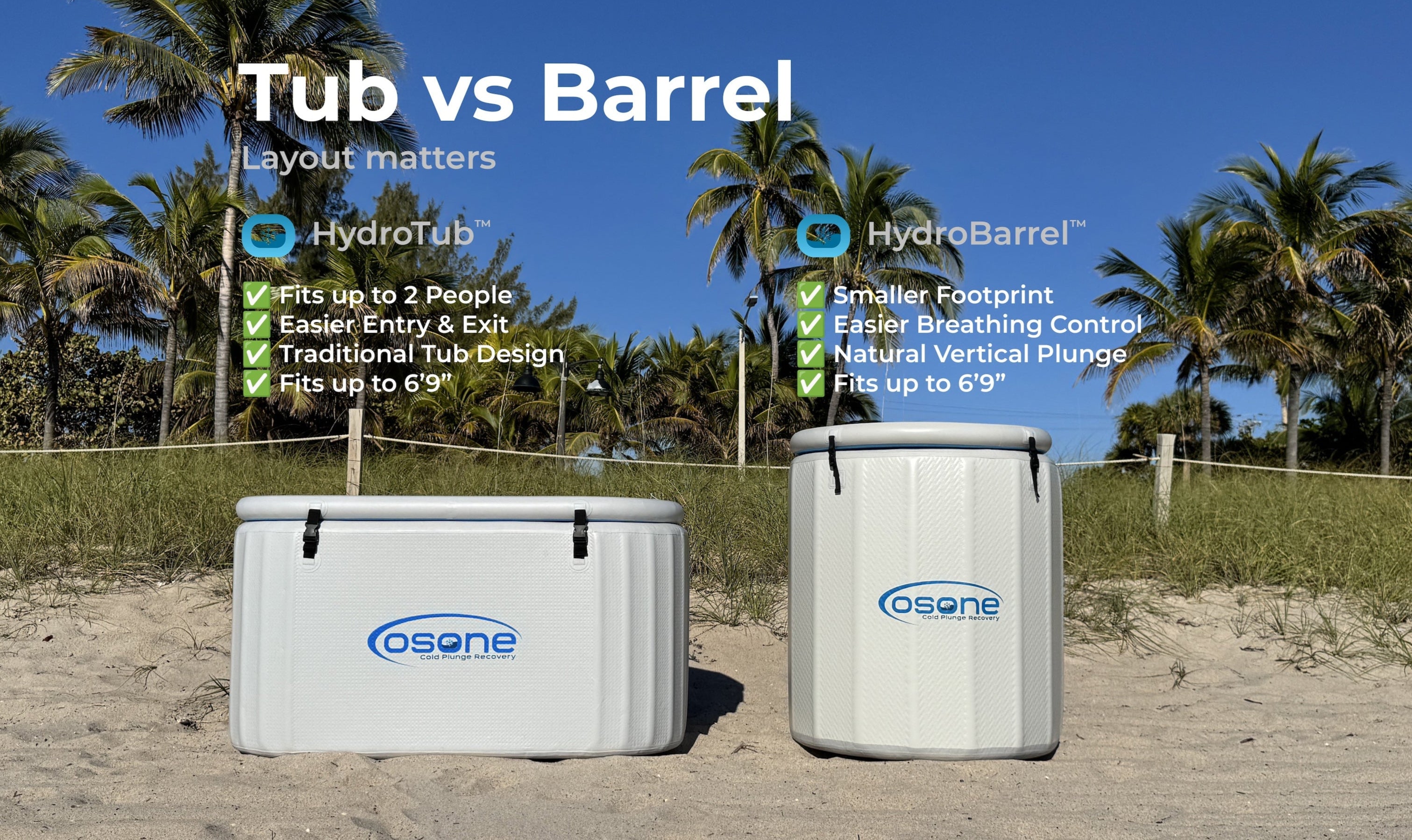 OSONE Cold Plunge & Ice Baths
