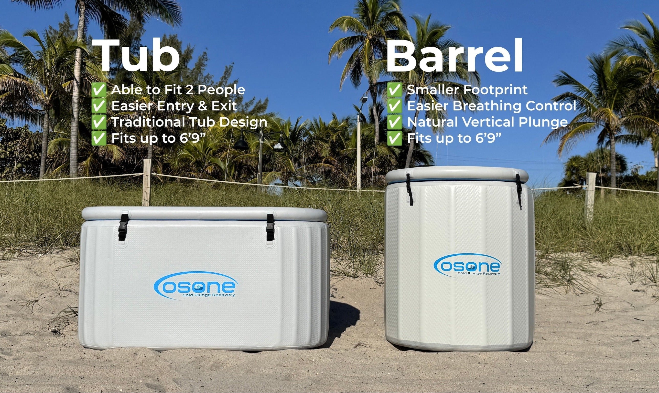OSONE Tub vs Barrel