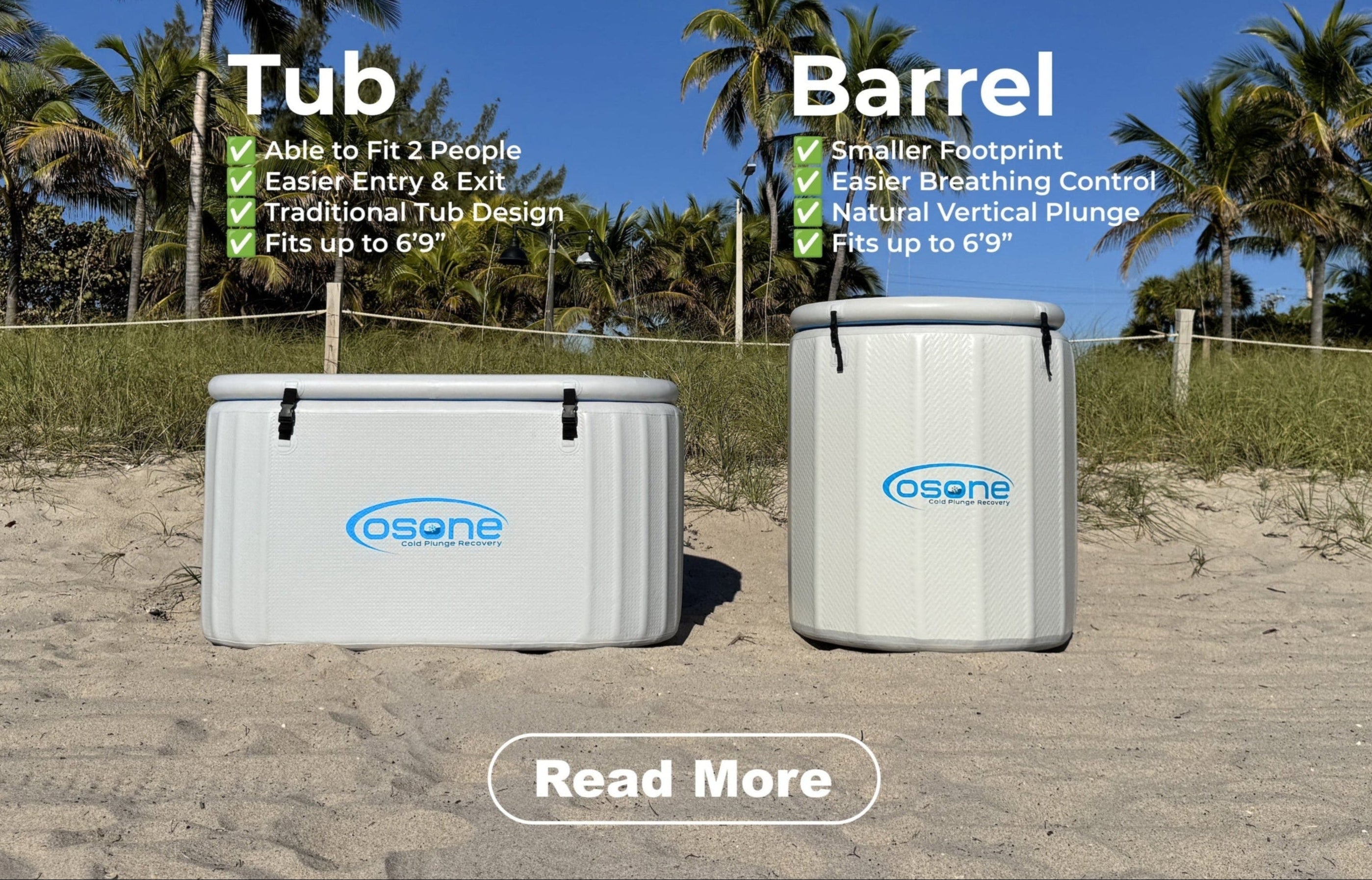 Cold Plunge Tub vs Barrel