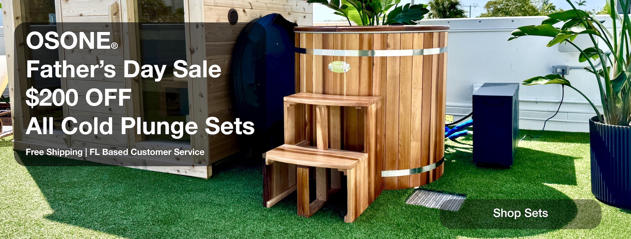 OSONE Cold Plunge Father's Day Sale