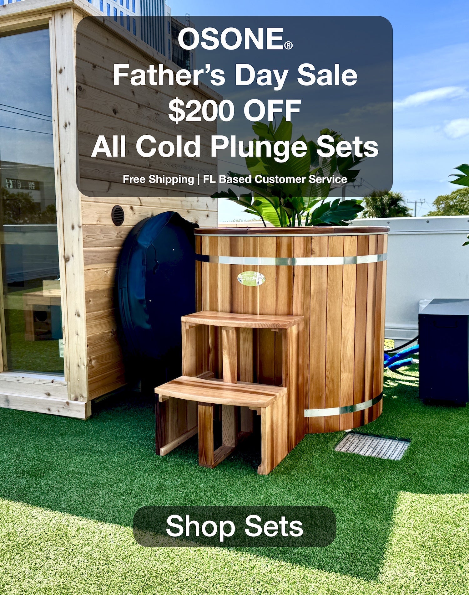 OSONE Cold Plunge Father's Day Sale