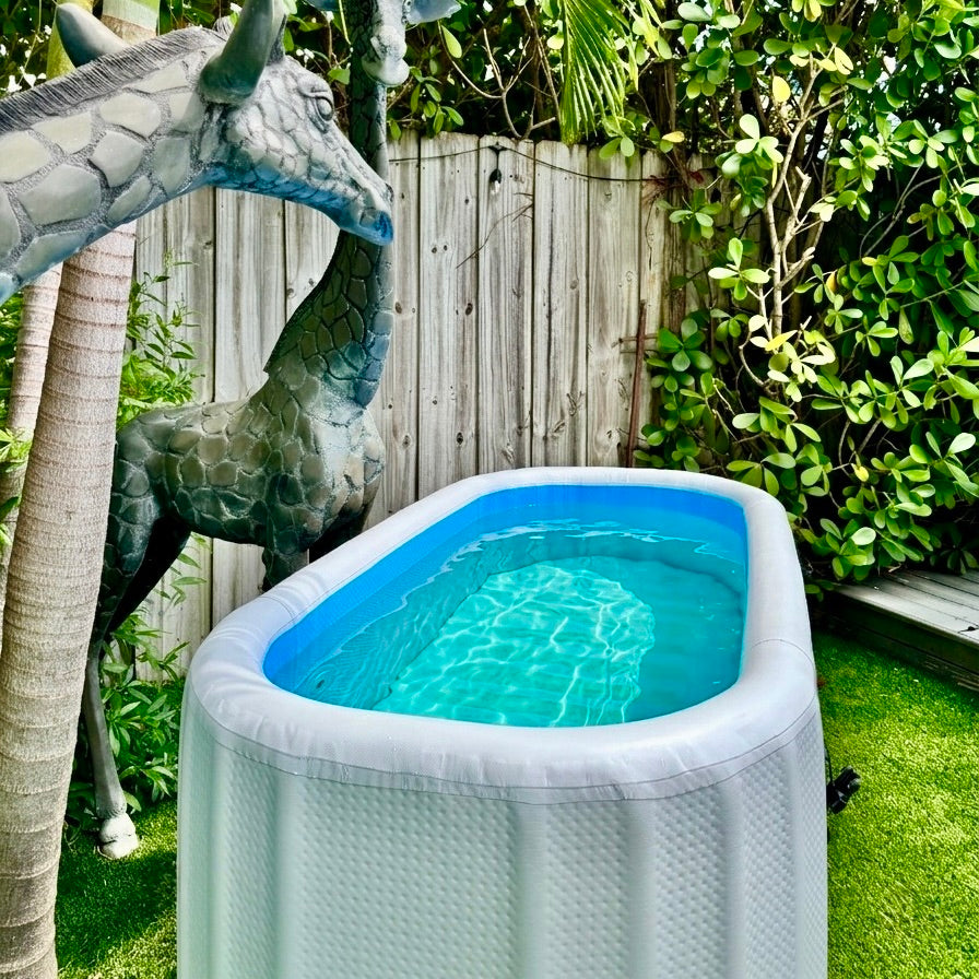 OSONE HydroTub Cold Plunge Ice Bath with Pro 1 HP Water Chiller