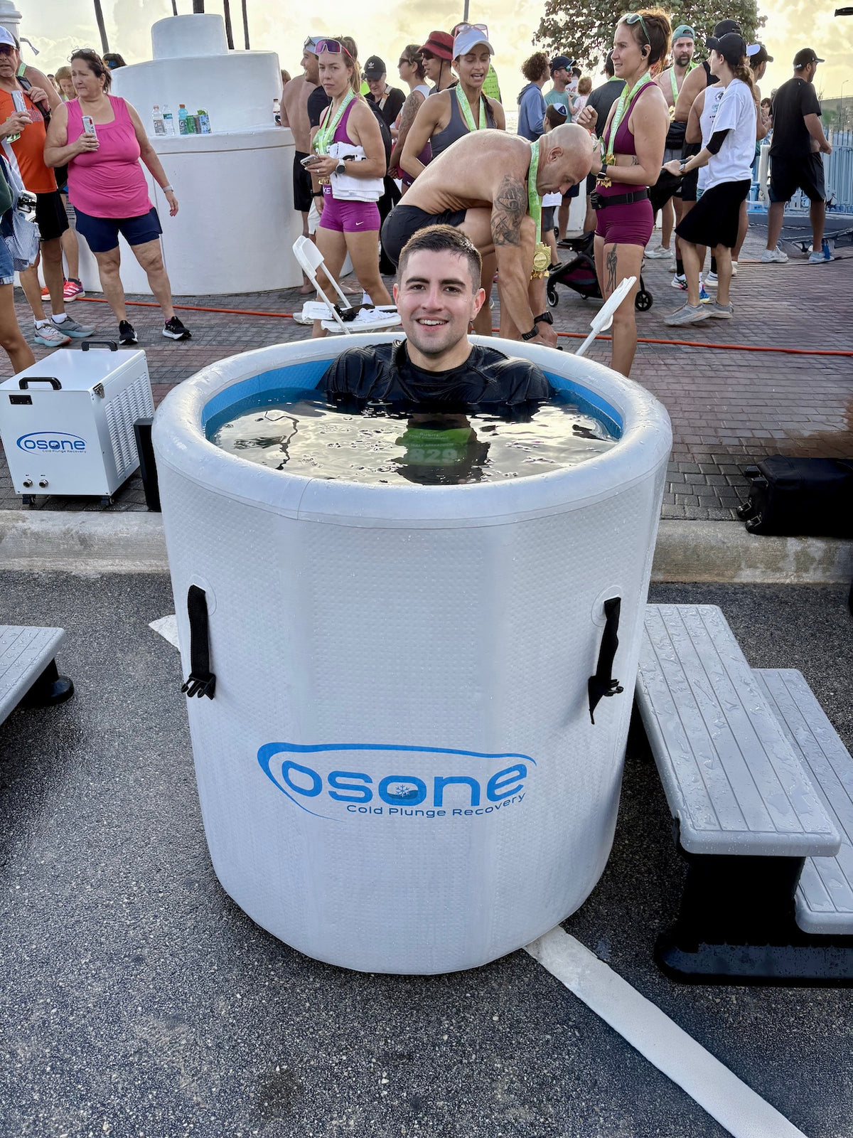 HydroBarrel featured at the Publix A1A Marathon