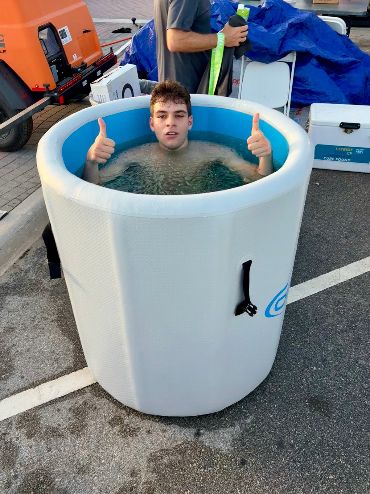 HydroBarrel featured at the Publix A1A Marathon