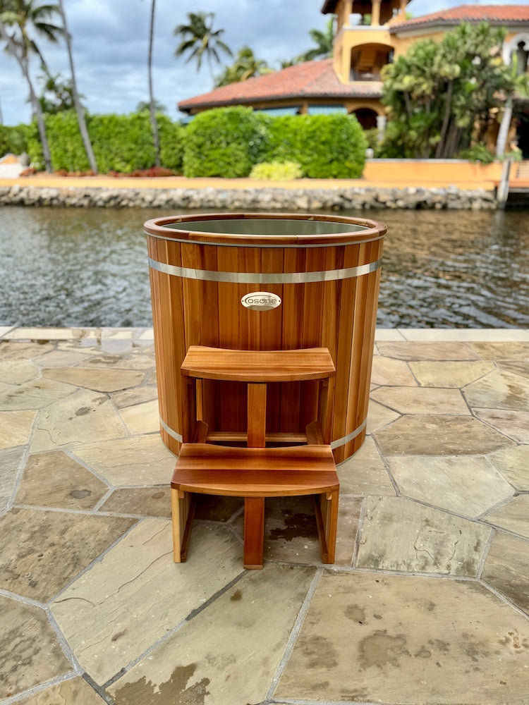 OSONE HydroGen Cedar Barrel Cold Plunge