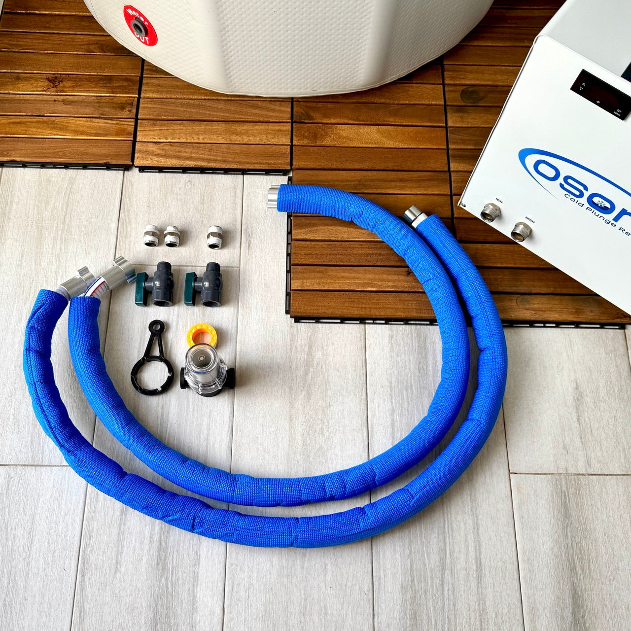 Connections for Osone Cold Plunge and Pro Chiller