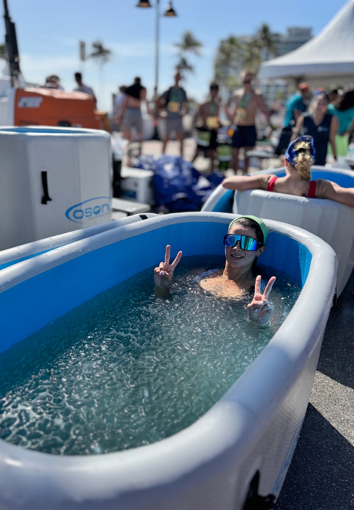 HydroTub featured at the Publix A1A Marathon