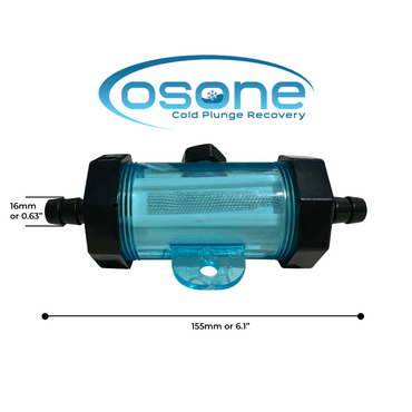 Blue Water Filter for 1/3 and 1/2 HP Cold Plunge Chiller