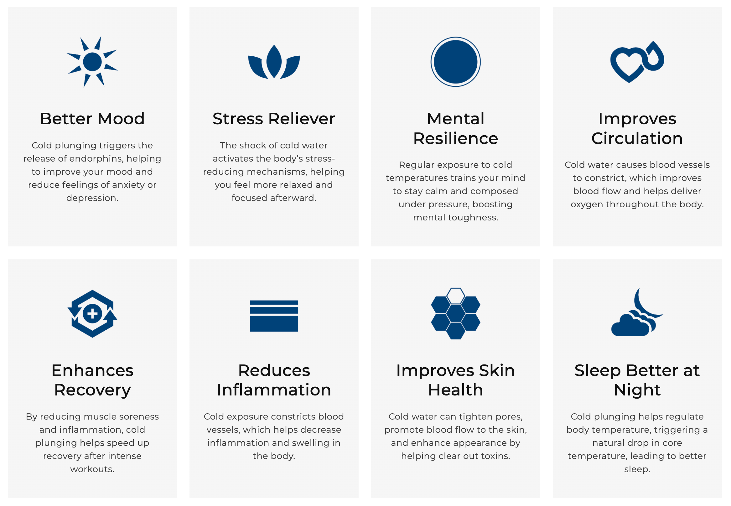 Benefits of Cold Therapy