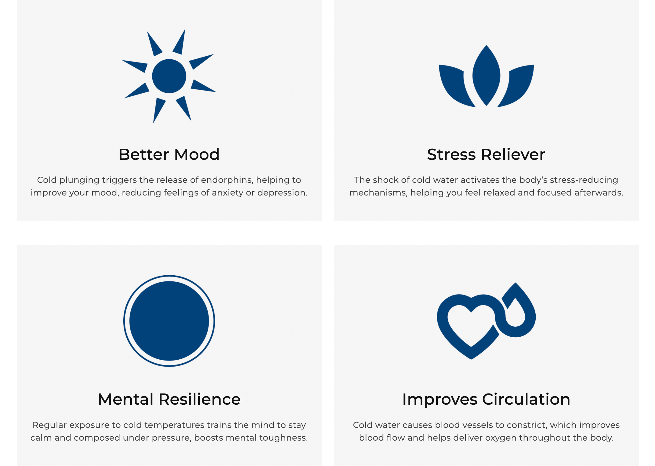 Benefits of Cold Therapy