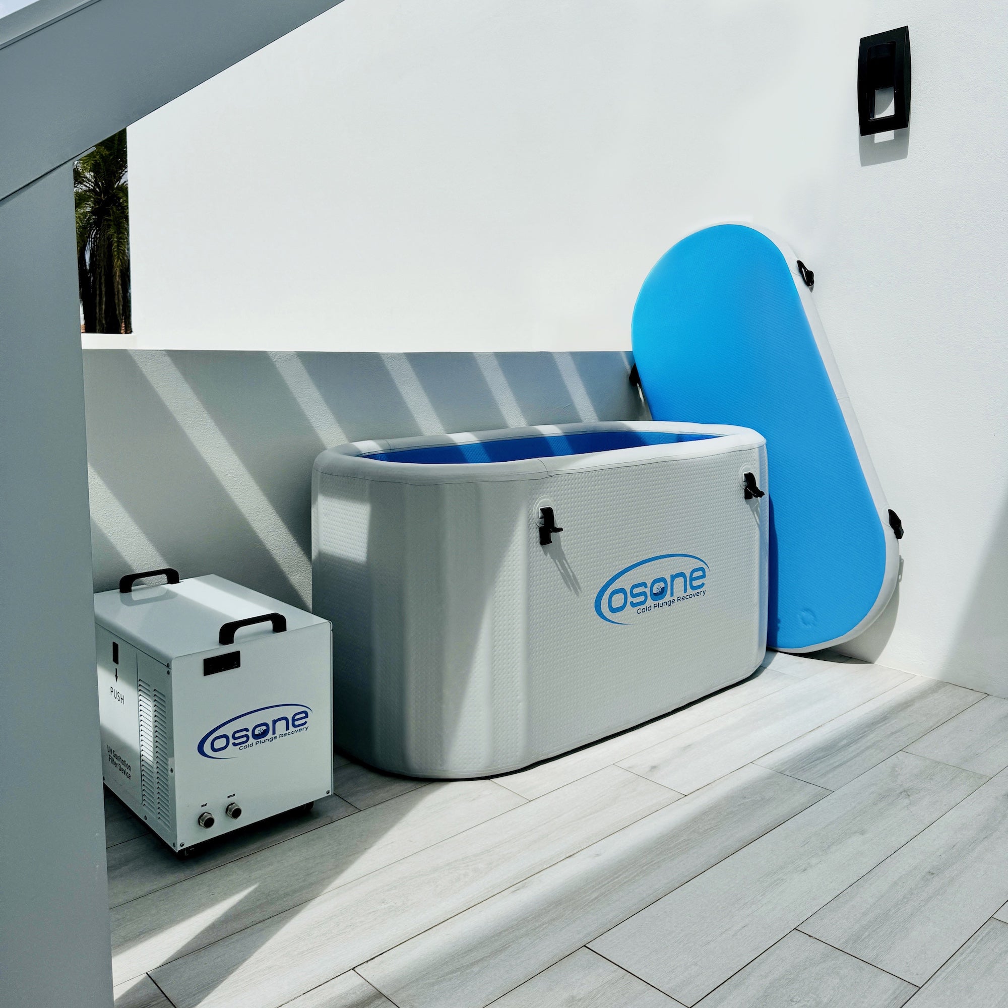 HydroTub™ & Pro Chiller by OSONE® | 1HP, 3-Stage Filtration w/ UV-C