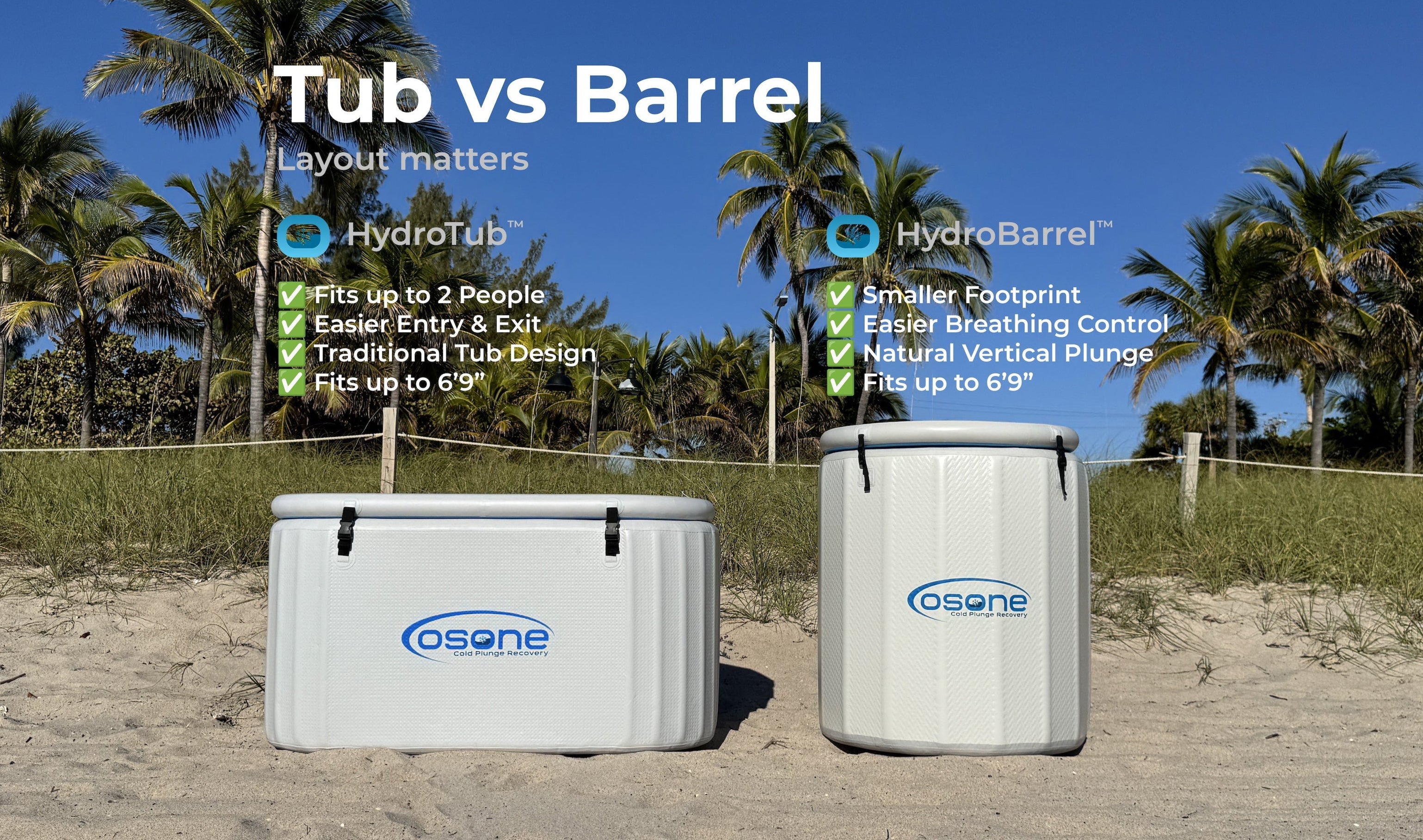 OSONE Cold Plunge & Ice Baths