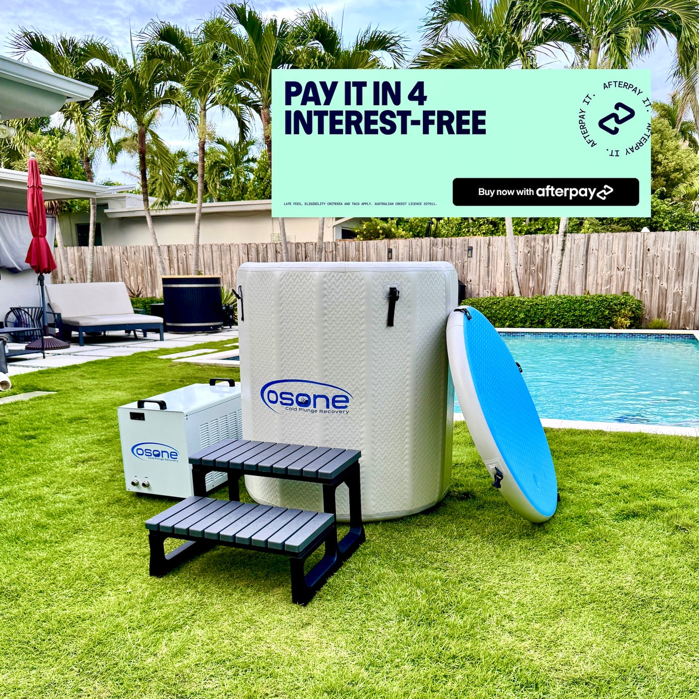 Afterpay - pay in 4 interest free payments