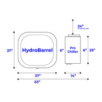 HydroBarrel Dimensions