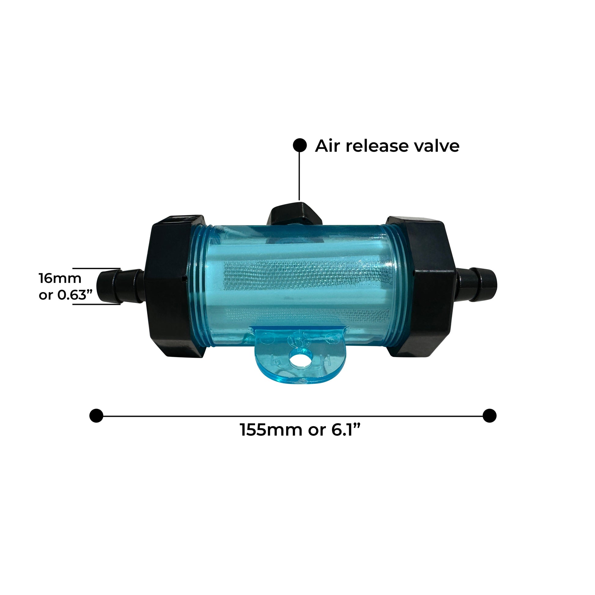 Blue Water Filter for 1/3 and 1/2 HP Cold Plunge Chiller