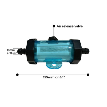 Blue Water Filter for 1/3 and 1/2 HP Cold Plunge Chiller