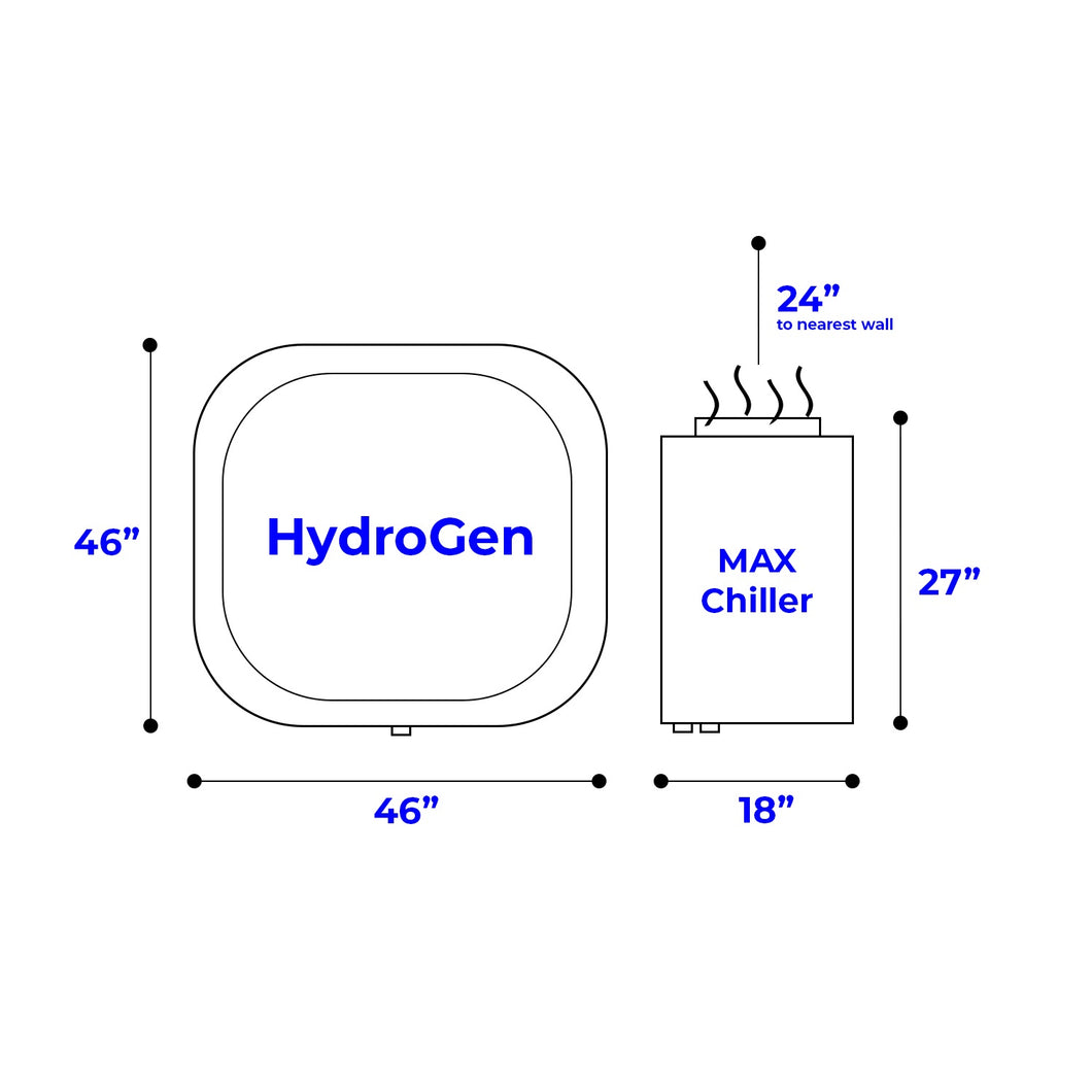 Specs for HydroGen Cedar Barrel & Max Chiller