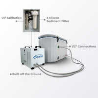 OSONE HydroTub Cold Plunge Ice Bath with Pro 1 HP Water Chiller