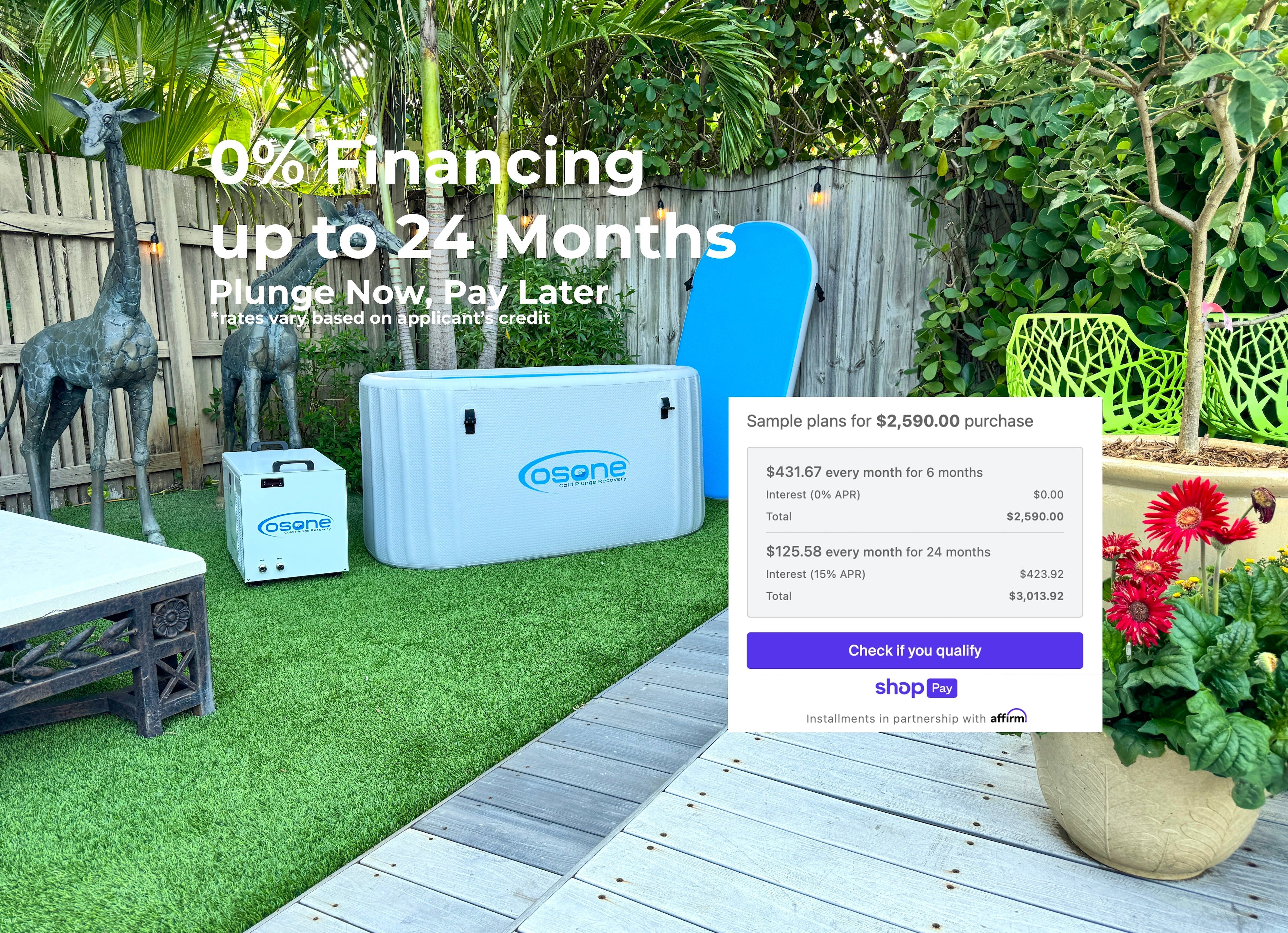 0% Financing up to 24 Months