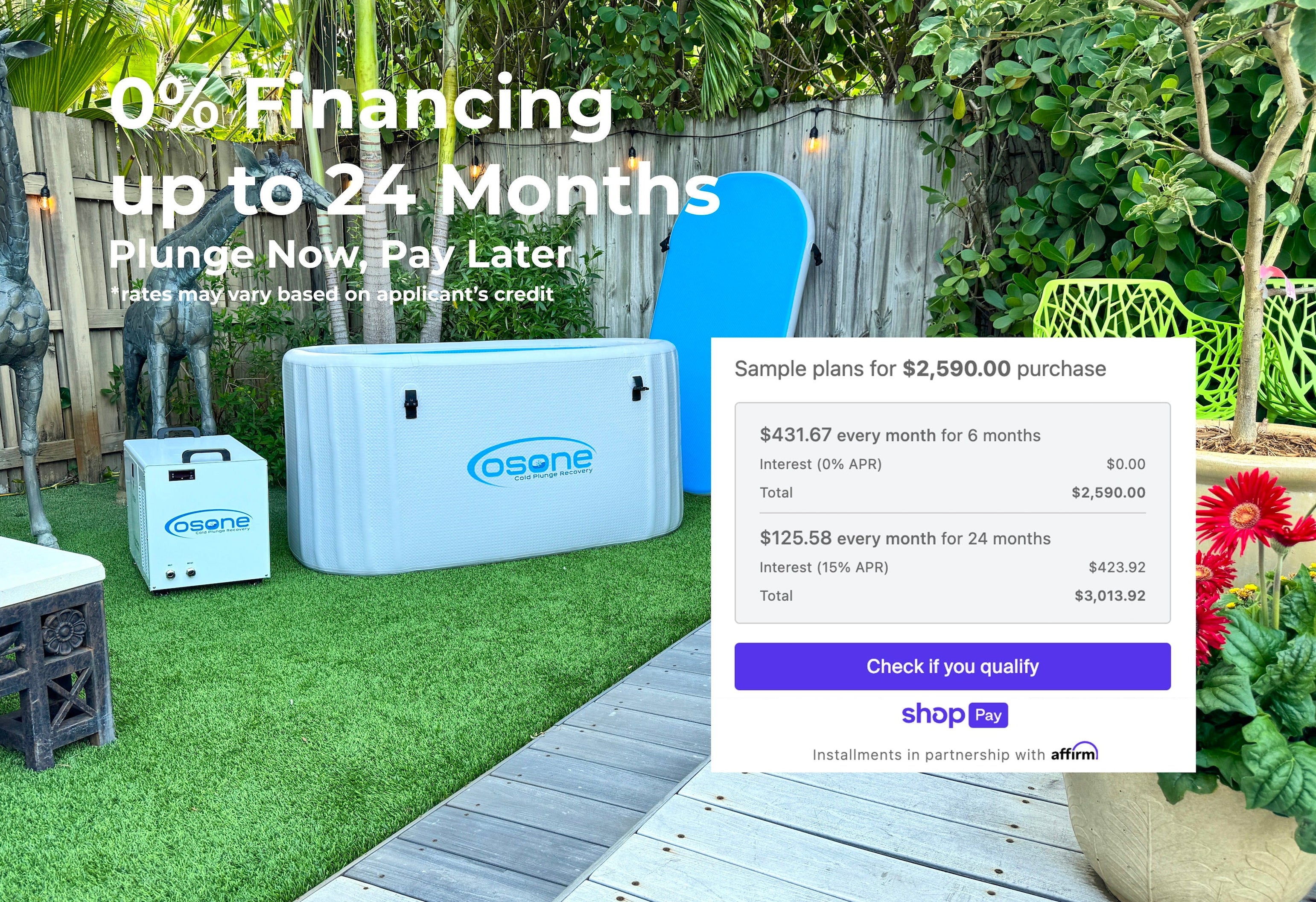 0% Financing up to 24 Months
