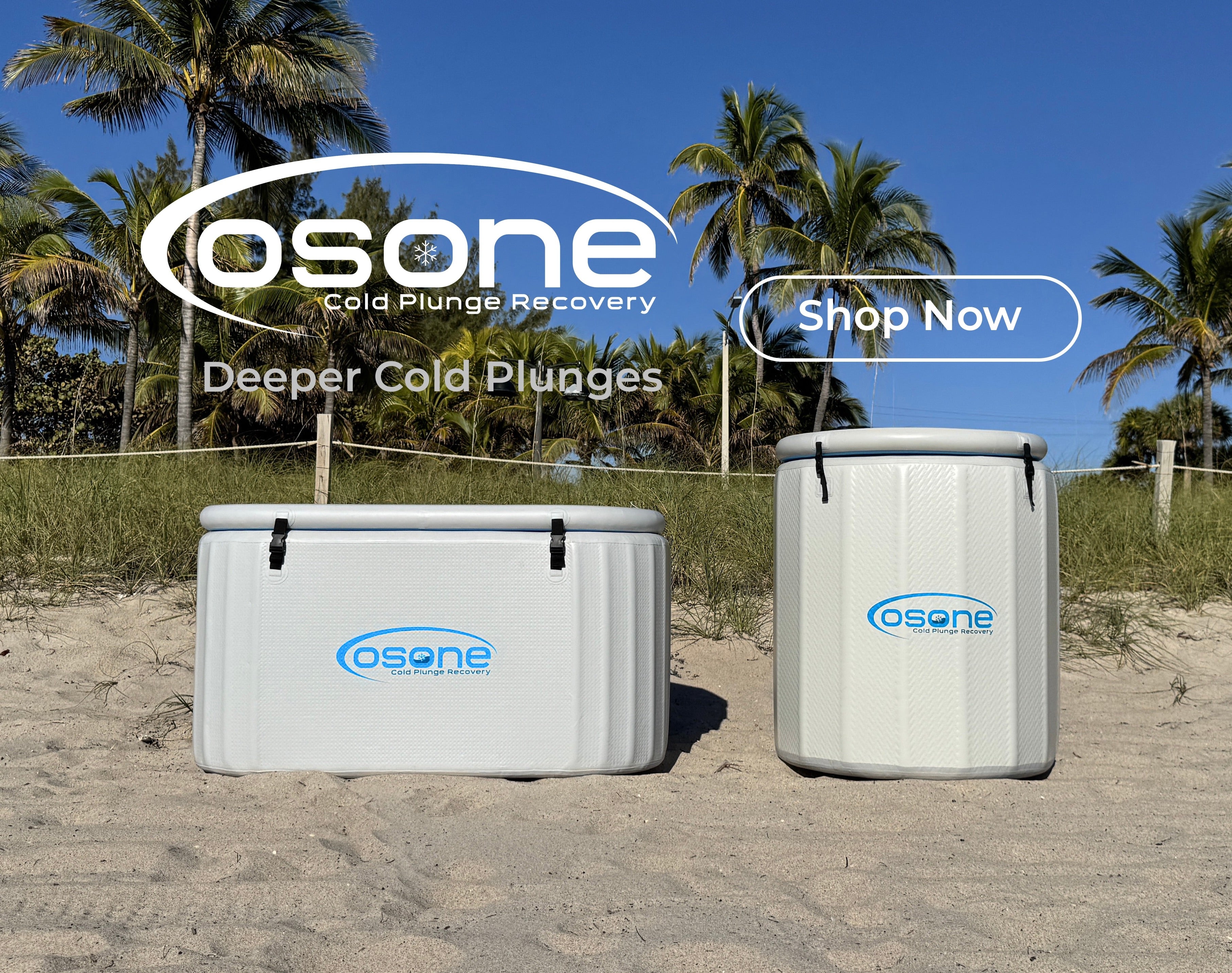 OSONE Cold Plunges HydroTub and HydroBarrel