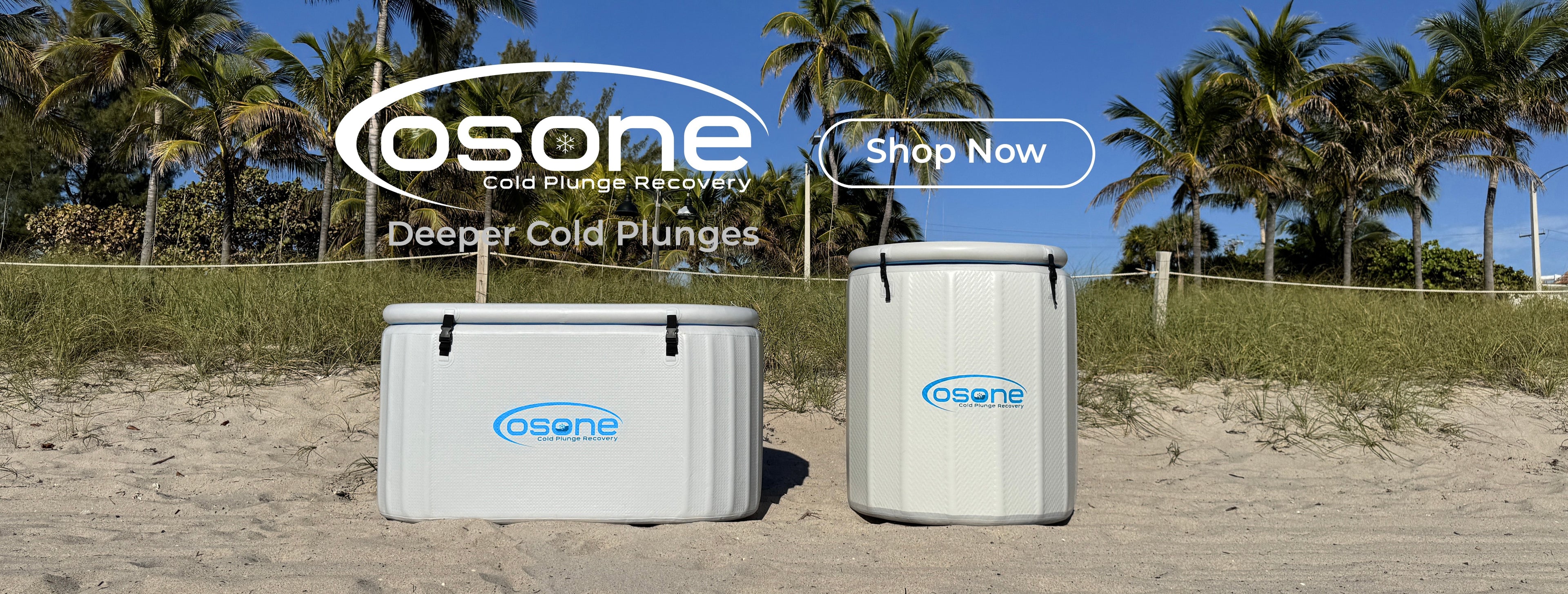 OSONE Cold Plunges HydroTub and HydroBarrel