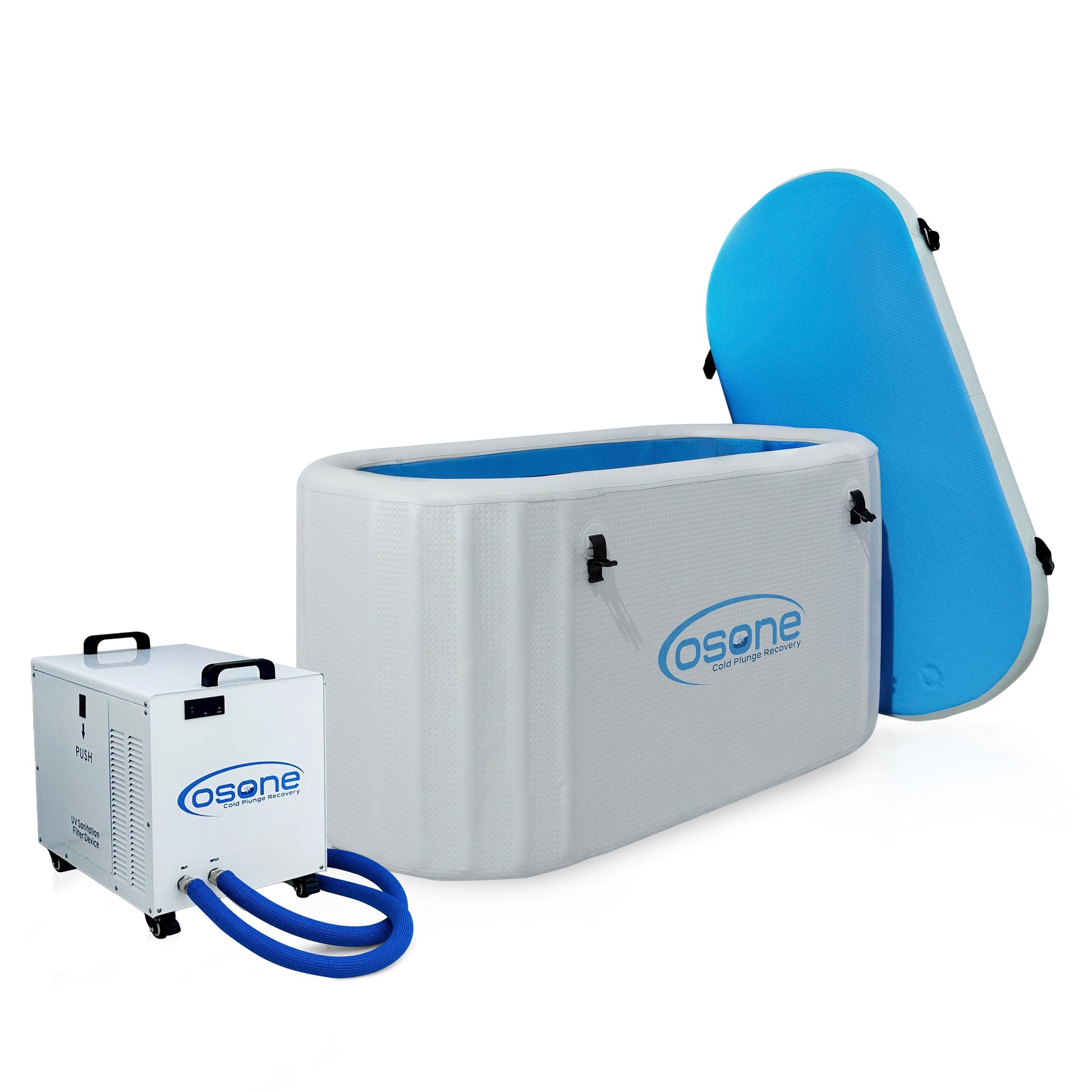 OSONE HydroTub Cold Plunge Ice Bath with Pro 1 HP Water Chiller