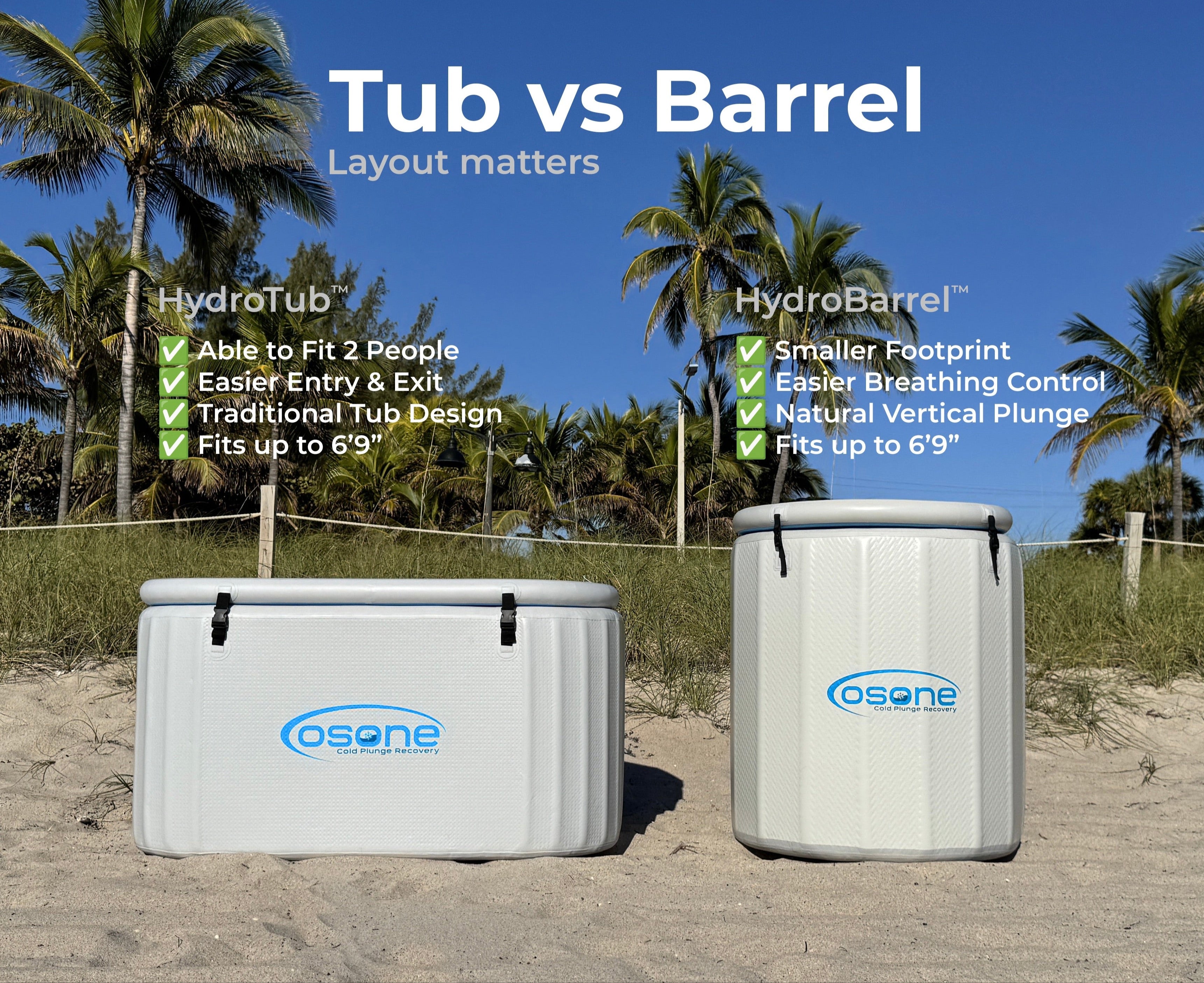 OSONE Cold Plunges & Ice Baths