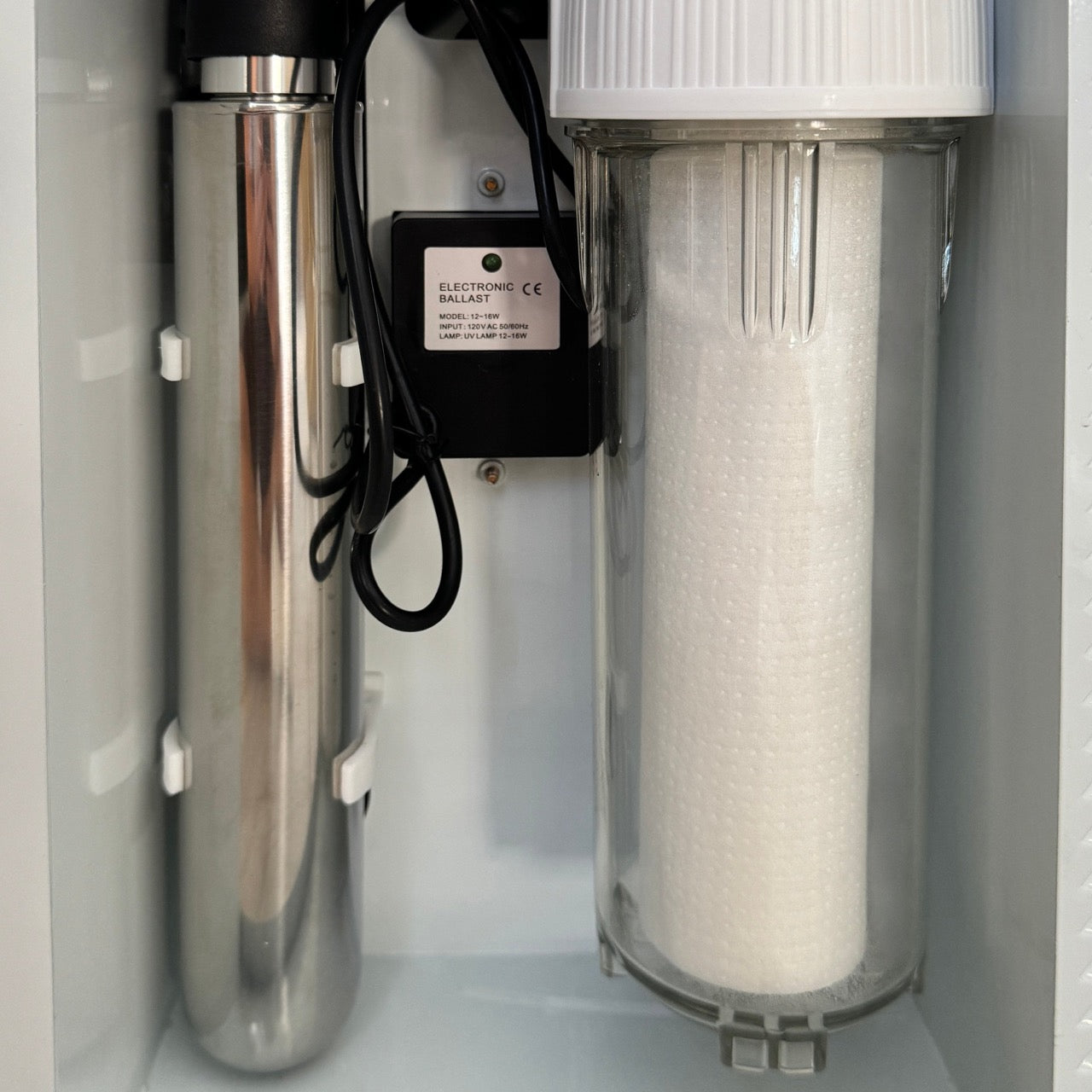 UV-C Sanitation and Micron Filter Housing