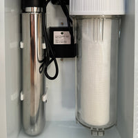 UV Sanitation and 5 Micron Filtration